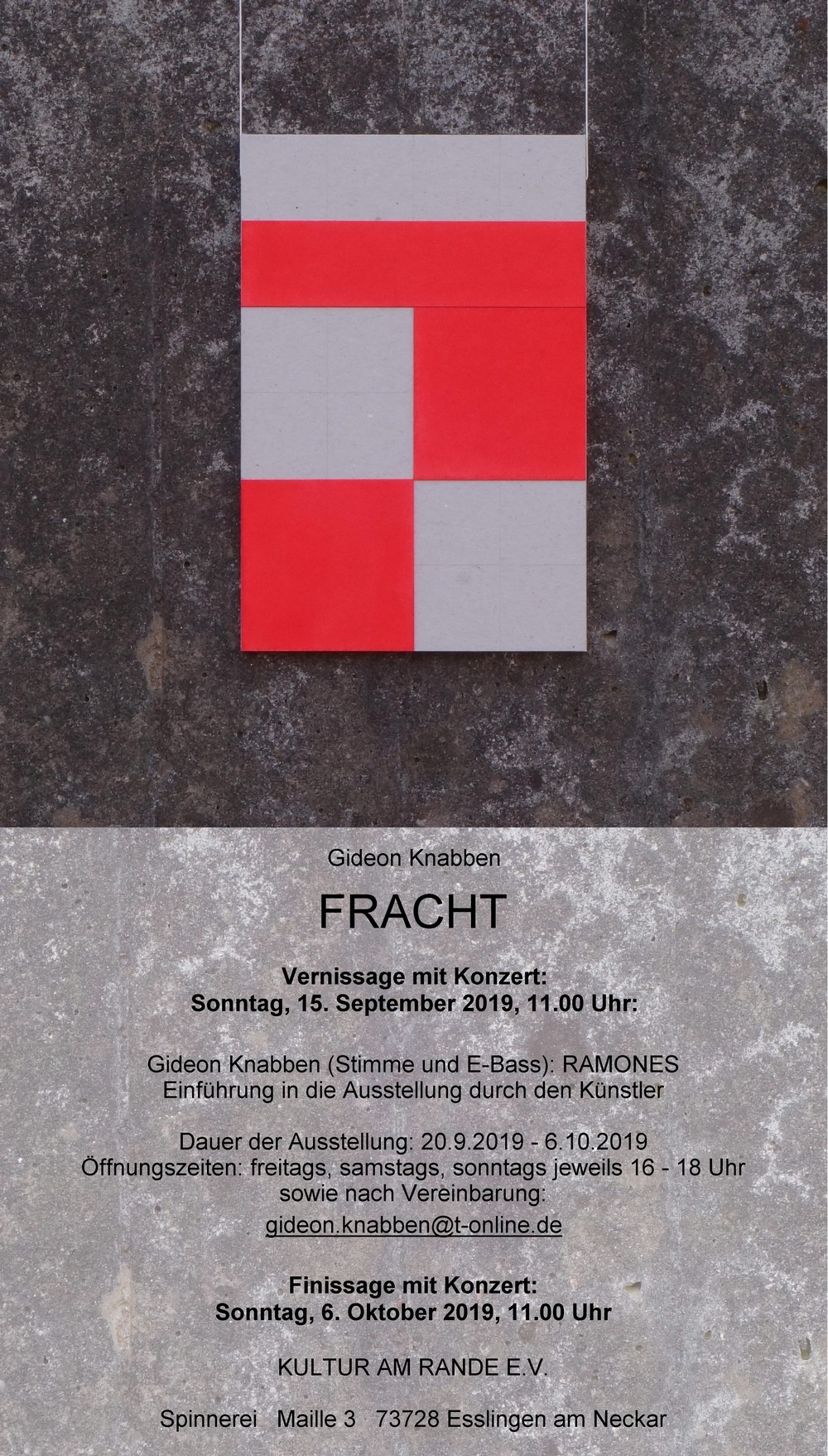 FRACHT Plakat