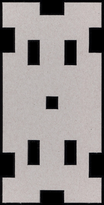 Lochkarte 012